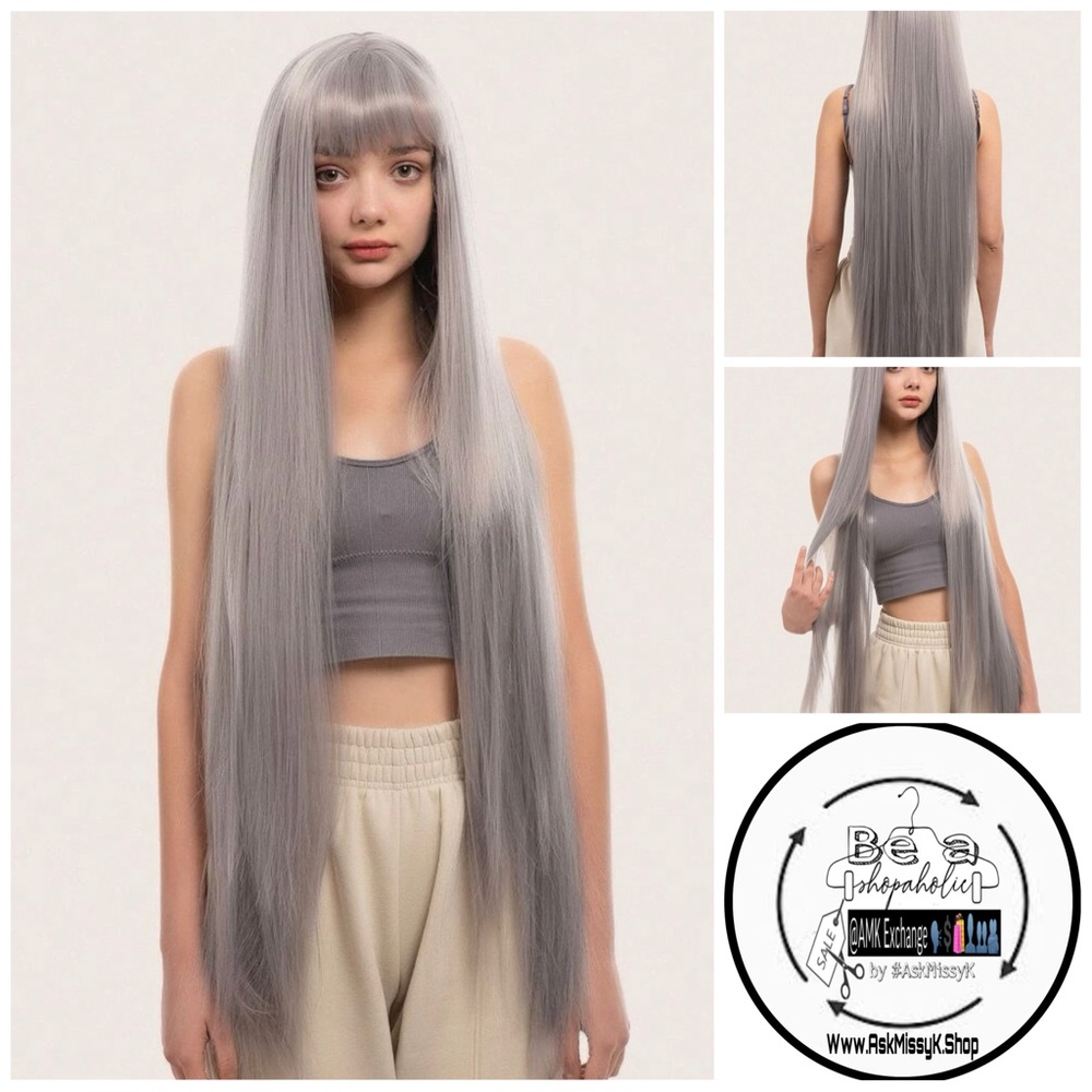 EVERLEY | Bone 🦴 Straight Silky Wig in Steel Gray
AMK Exchange 🗣💲🛍👤👥🫂